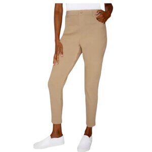 NEW Mario Serrani Pull-On Pant | Beige